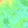 Mapa topográfico Ringen, altitude, relevo