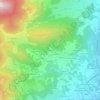 Mapa topográfico Le Tout, altitude, relevo