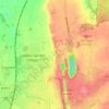 Mapa topográfico Yate Rocks, altitude, relevo