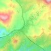 Mapa topográfico La Gorgoracha, altitude, relevo