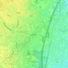 Mapa topográfico Zuuk, altitude, relevo