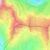 Mapa topográfico Hochtor, altitude, relevo