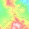 Mapa topográfico Portete, altitude, relevo