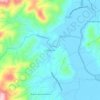 Mapa topográfico São Tomás, altitude, relevo