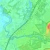 Mapa topográfico Heide, altitude, relevo