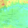 Mapa topográfico El Cisne, altitude, relevo