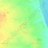 Mapa topográfico Birgaon, altitude, relevo