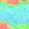 Mapa topográfico La Gare, altitude, relevo