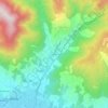 Mapa topográfico Fognano, altitude, relevo