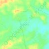 Mapa topográfico Sumber Deras, altitude, relevo