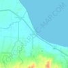 Mapa topográfico Seletreng, altitude, relevo