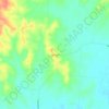 Mapa topográfico Elbridge, altitude, relevo