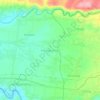 Mapa topográfico Karangnangka, altitude, relevo