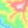Mapa topográfico Dhāri, altitude, relevo