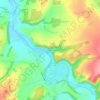 Mapa topográfico Risquetout, altitude, relevo