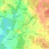 Mapa topográfico Lichtenfeld, altitude, relevo