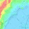 Mapa topográfico Fårevejle Kirkeby, altitude, relevo