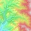 Mapa topográfico Kutla, altitude, relevo