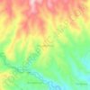 Mapa topográfico Tanjungkarang, altitude, relevo