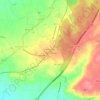 Mapa topográfico Martingança-Gare, altitude, relevo