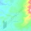 Mapa topográfico Busay, altitude, relevo