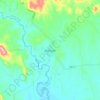 Mapa topográfico Don Juan, altitude, relevo