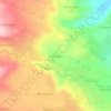 Mapa topográfico Panongan, altitude, relevo