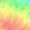 Mapa topográfico Le Petit Hanche, altitude, relevo