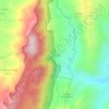 Mapa topográfico Buangin, altitude, relevo