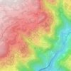 Mapa topográfico Siffiano, altitude, relevo