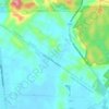 Mapa topográfico Kampung Bukit Cherakah, altitude, relevo