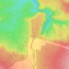 Mapa topográfico Utiariti, altitude, relevo