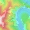 Mapa topográfico Third Canyon, altitude, relevo