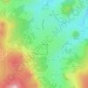 Mapa topográfico Piallevialle, altitude, relevo