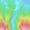 Mapa topográfico Papeno’o, altitude, relevo