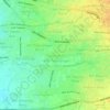 Mapa topográfico Pagesangan, altitude, relevo
