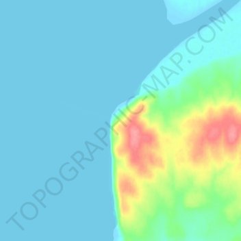 Mapa topográfico Nushagak, altitude, relevo