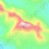 Mapa topográfico Mosquito Mountain, altitude, relevo