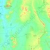 Mapa topográfico Erawan, altitude, relevo