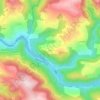 Mapa topográfico Crays, altitude, relevo