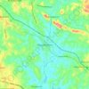 Mapa topográfico Neyyatinkara, altitude, relevo