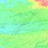 Mapa topográfico Labranza, altitude, relevo