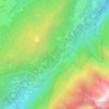 Mapa topográfico Casera, altitude, relevo