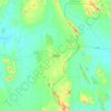 Mapa topográfico Erawan, altitude, relevo