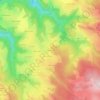 Mapa topográfico Montmartin, altitude, relevo
