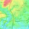 Mapa topográfico Milehouse, altitude, relevo