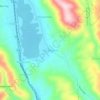 Mapa topográfico San Antonio, altitude, relevo