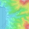 Mapa topográfico Bois Malher, altitude, relevo