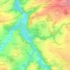 Mapa topográfico Le Haut de l’If, altitude, relevo