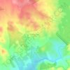 Mapa topográfico Albergaria dos Fusos, altitude, relevo